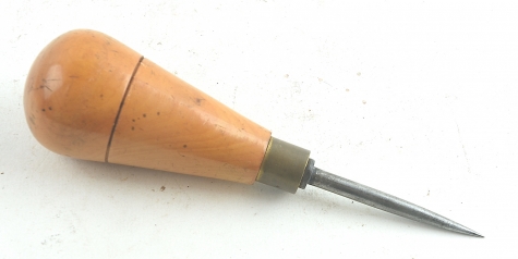 Boxwood handled scratch awl