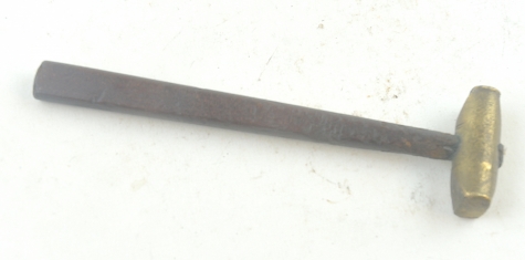 Small brass hammer