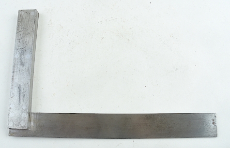 10" hardened steel square