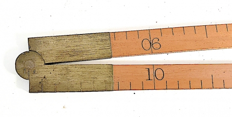 Bentley & Taylor two-meter two-fold rule