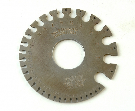 Starrett Wire Gauge No. 281