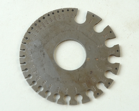 Starrett Wire Gauge No. 281