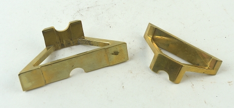 Two sizes solid brass miter templates