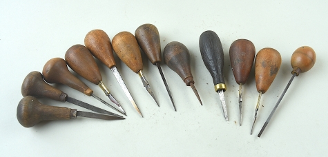 Palm handle gravers