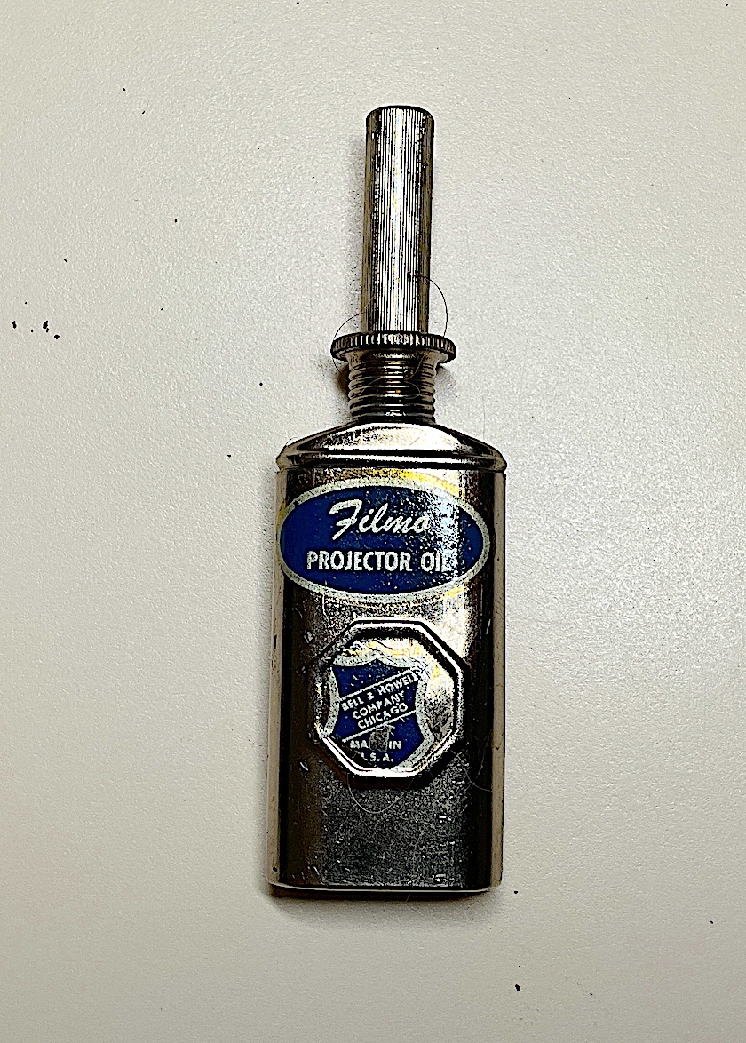 Bell & Howell Filmo projector oil can