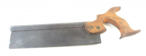 Ashton Burnt Tree Works 10" backsaw