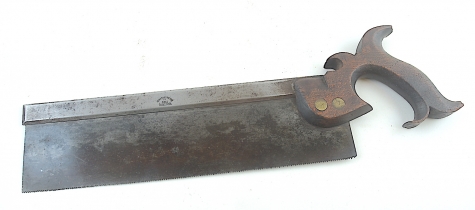 Spear & Jackson 12" backsaw c. 1850